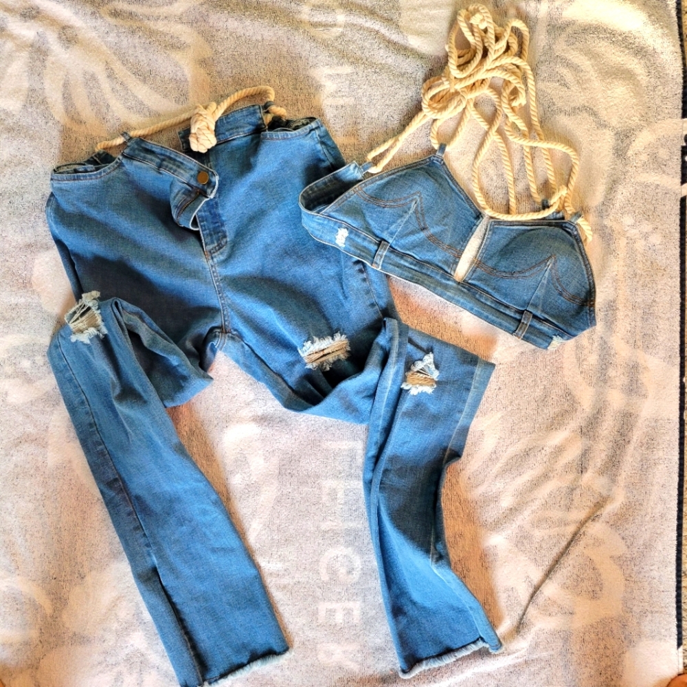 Jean Bikini Matching set